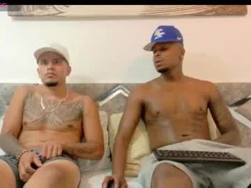 blackdreams1__ — Welcome to our room guys your friends Carlos and Mike are back with a guest friend Marcus #couple #bbc #straight #bigcock #latinos