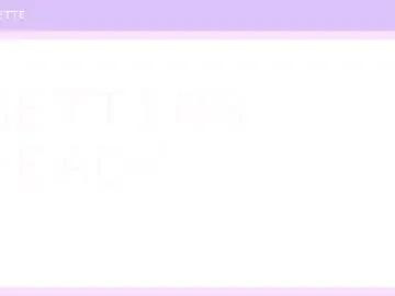 juliette_garden on Chaturbate