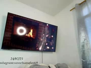 sweetsarafoxxx on Chaturbate 