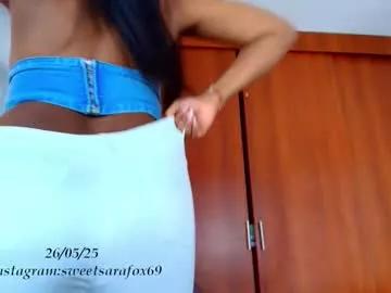 sweetsarafoxxx on Chaturbate 