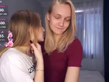 tobicovitt — GOAL: Start kissing <3 [50 tokens remaining] Hello! We are Mary and Lilly! Let's shine with us! #new #couple #18 #shy #blonde