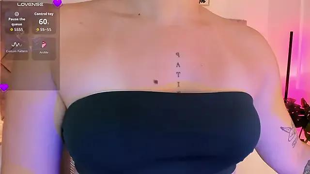 StripChat anna-henao  is Freechat  anna-henao — erotic massage on my tits with lots of c