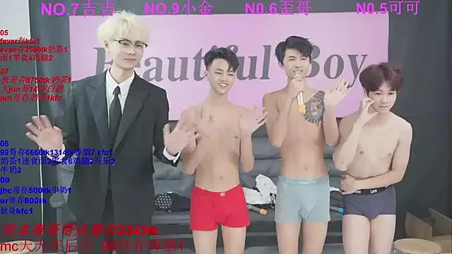Beautifulboys-777 — Designate one person to strip nake