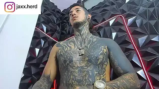 JAXXXONHERD — Naked tour tattoos and flex